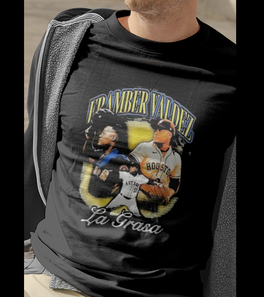 Framber Valdez Houston Astros La Grasa T-Shirt