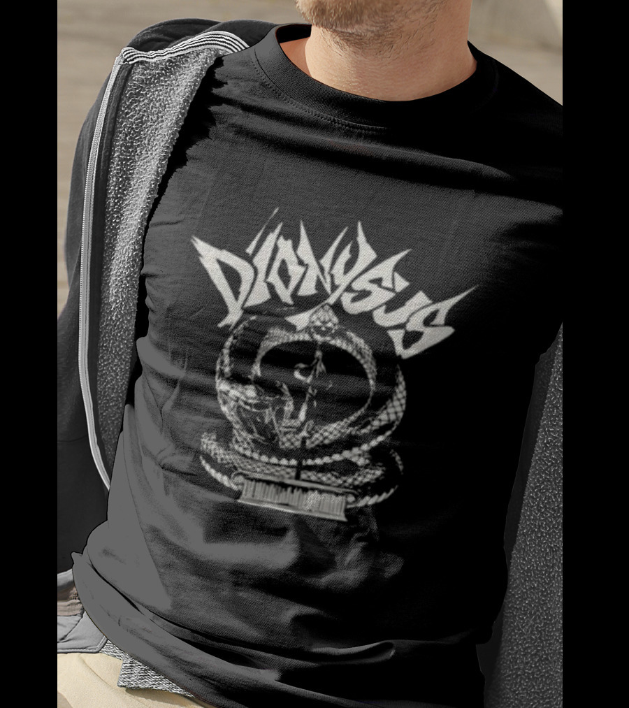 Dionysus Snake Artwork Kweeshop T-Shirt