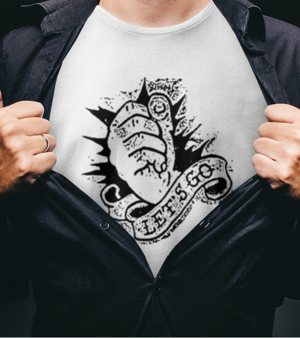 Rancid Let's Go Fist Punk Rock Tattoo T-Shirt