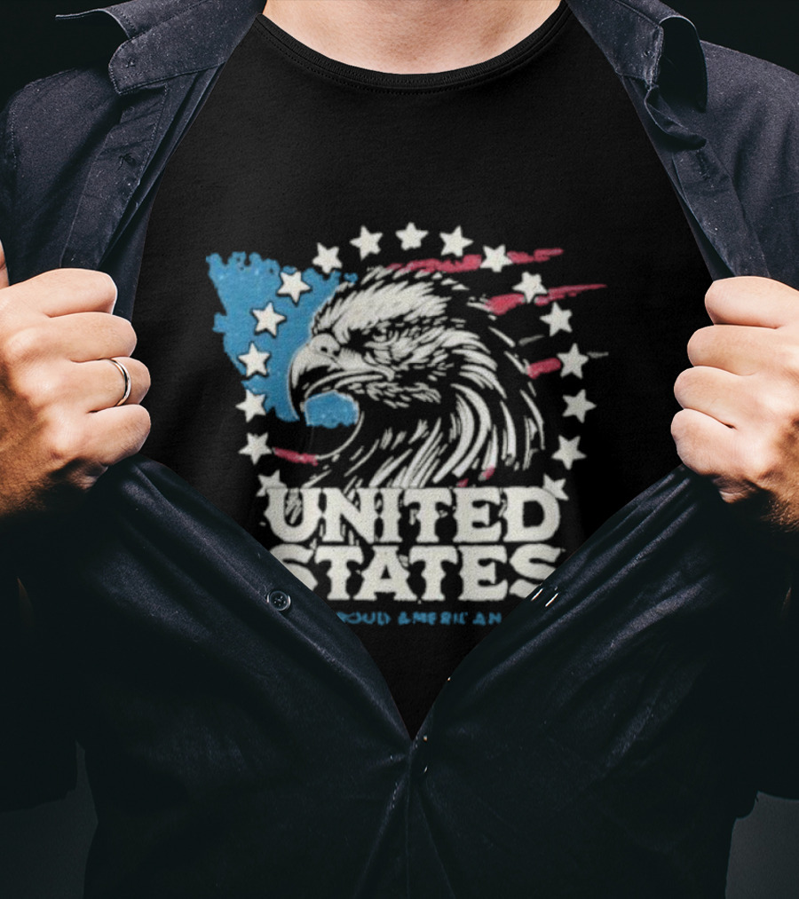 United States Proud American Eagle T-Shirt