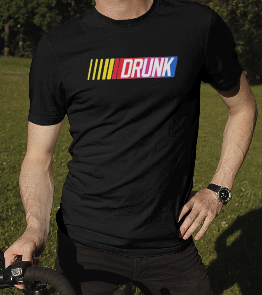 Silly Geese Racing Style Drunk Nascar T-Shirt