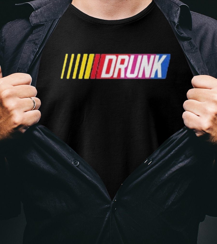 Silly Geese Racing Style Drunk Nascar T-Shirt