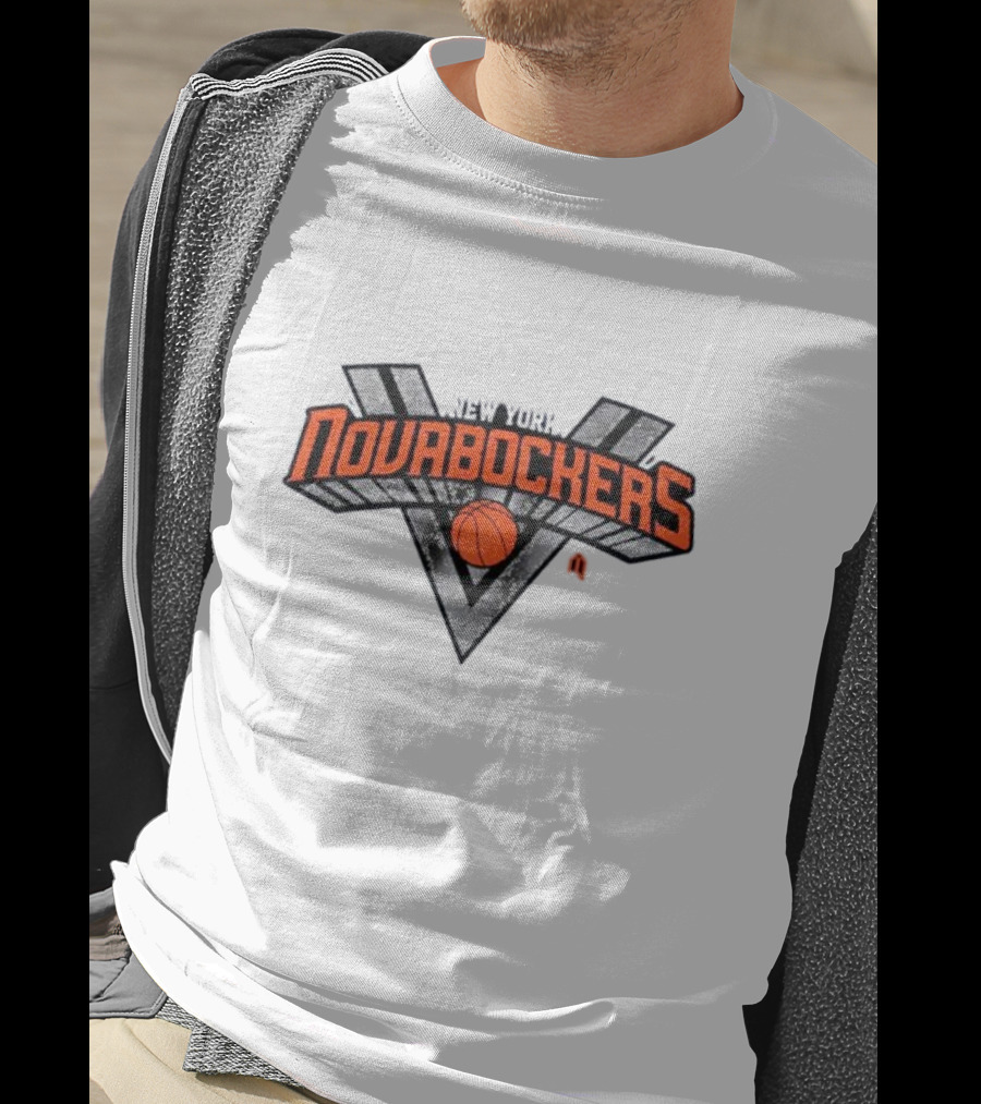 New York Novabockers Basketball V T-Shirt