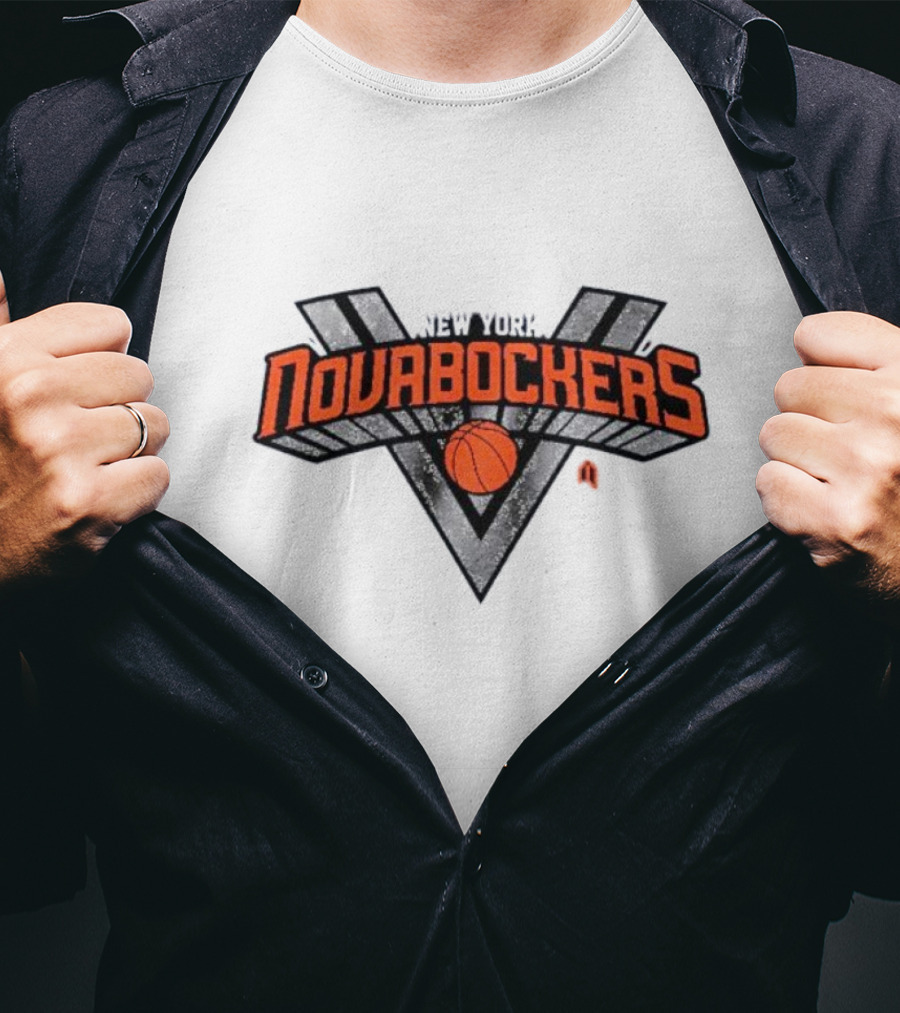 New York Novabockers Basketball V T-Shirt