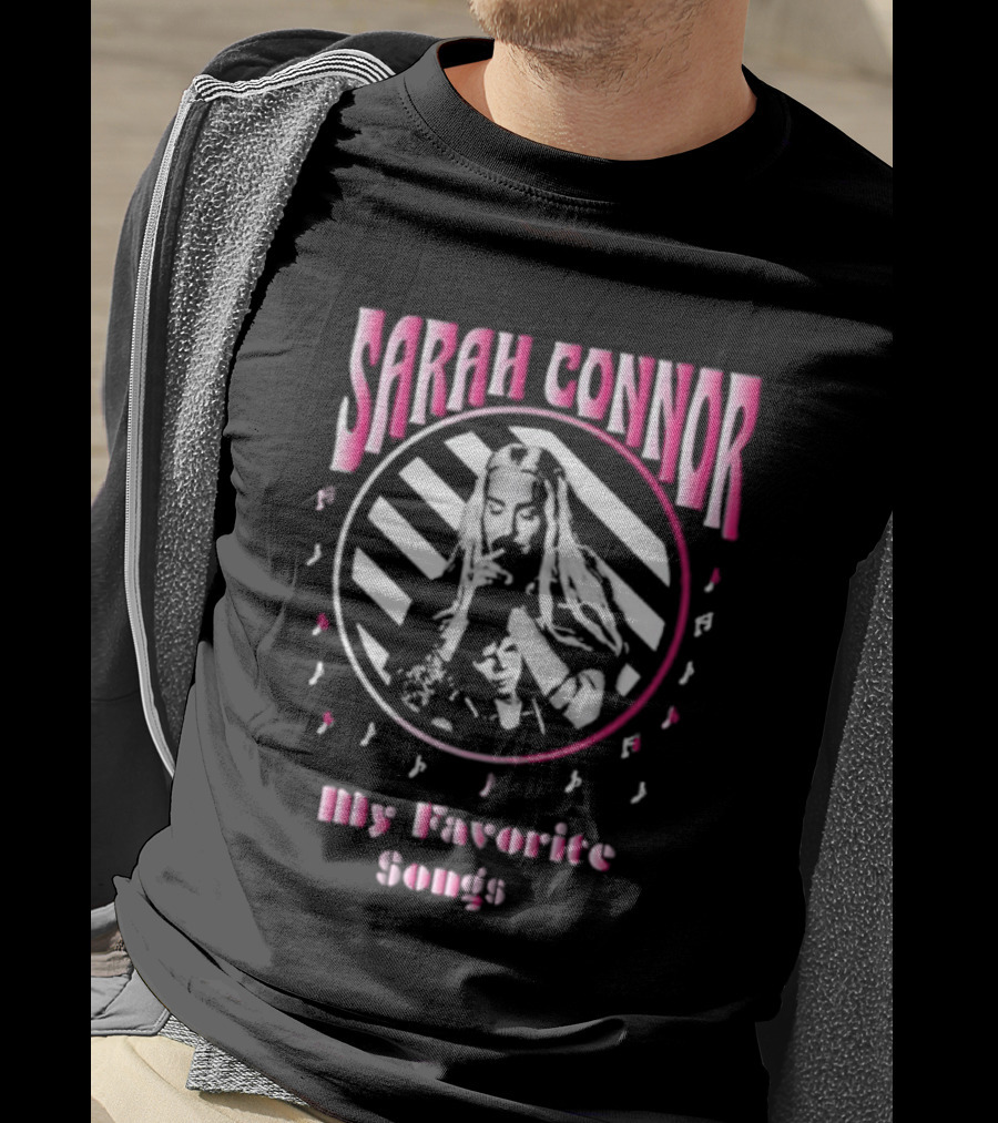 Sarah Connor My Favorite Songs Retro Music T-Shirt