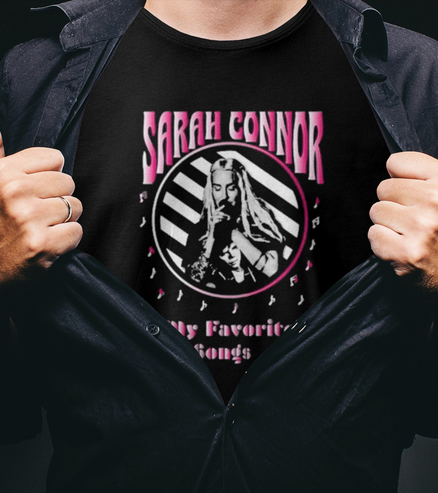 Sarah Connor My Favorite Songs Retro Music T-Shirt