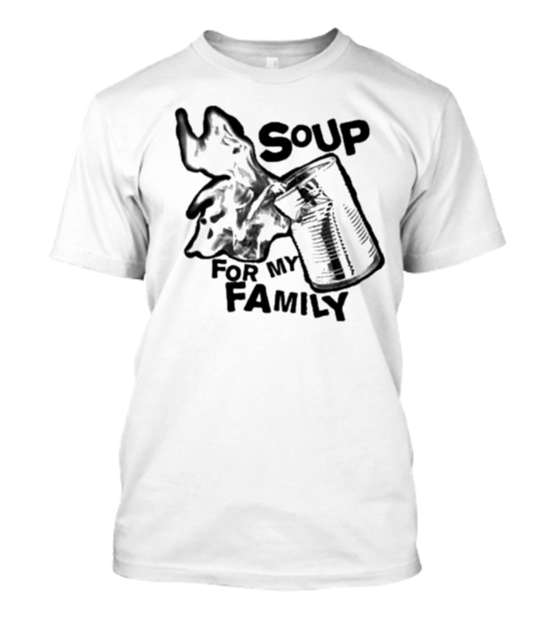 Soup For My Family Can Explosion T-Shirt