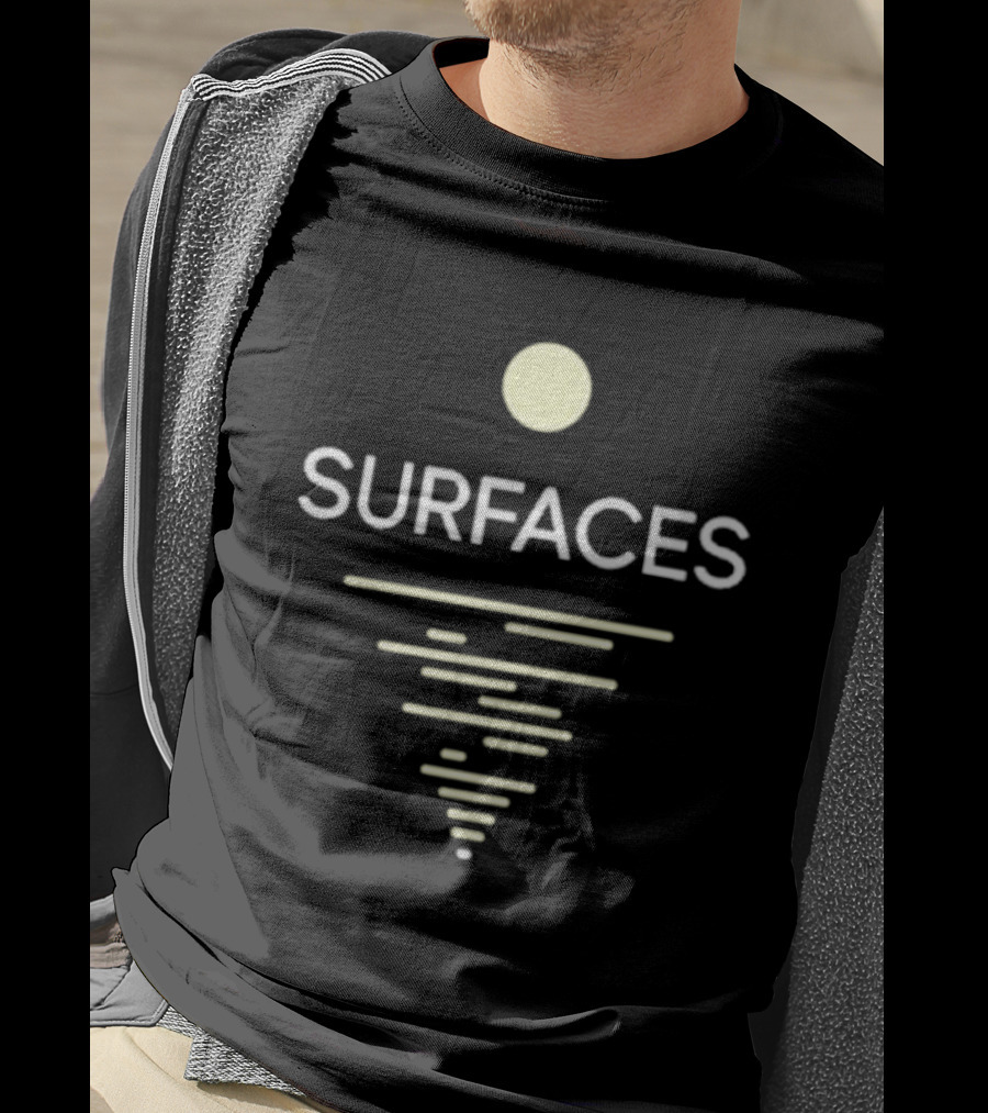 Surfaces Good Morning Tan Sun Lines T-Shirt