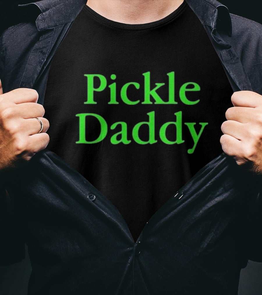 Pickle Daddy Vegetable Chopping Channel T-Shirt