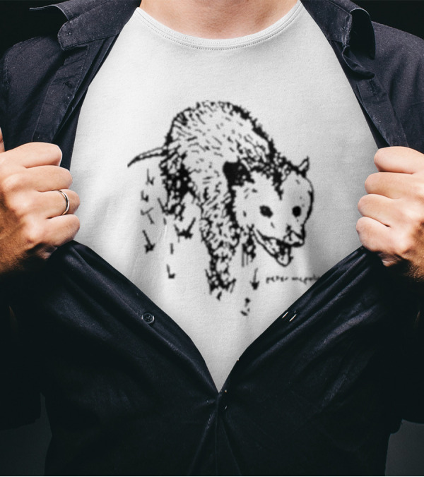 Andersonsweet Peter Mcpoland Possum Sketch T-Shirt