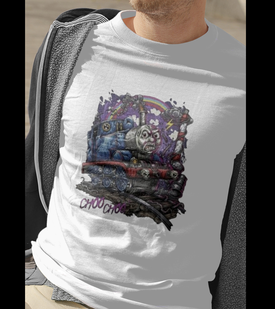 Damaged Society Choo Choo Train Madness T-Shirt