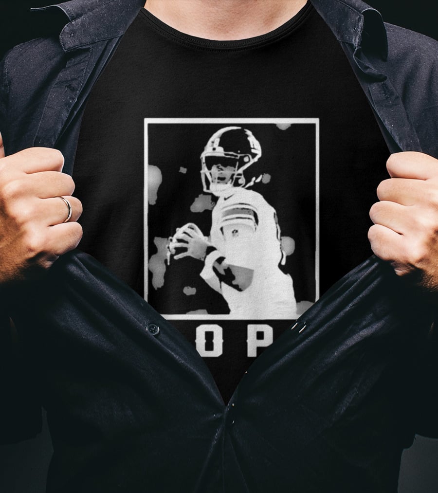 Daniel Jones Hope Quarterback Image T-Shirt