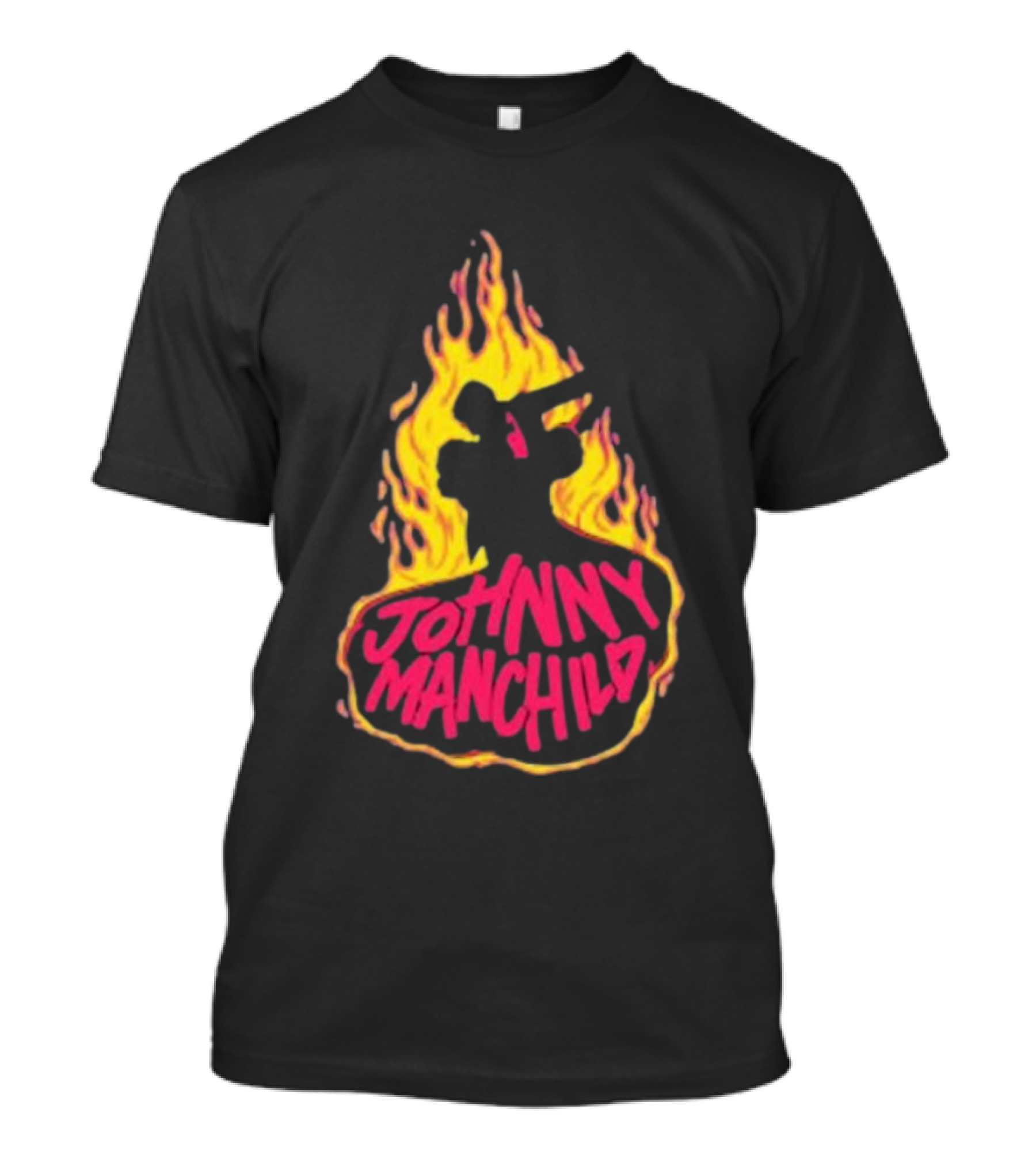 Johnny Manchild Fire Dance Silhouette Flame T-Shirt