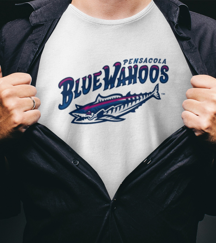 Pensacola Blue Wahoos Baseball Wild Win 7-6 Victory T-Shirt