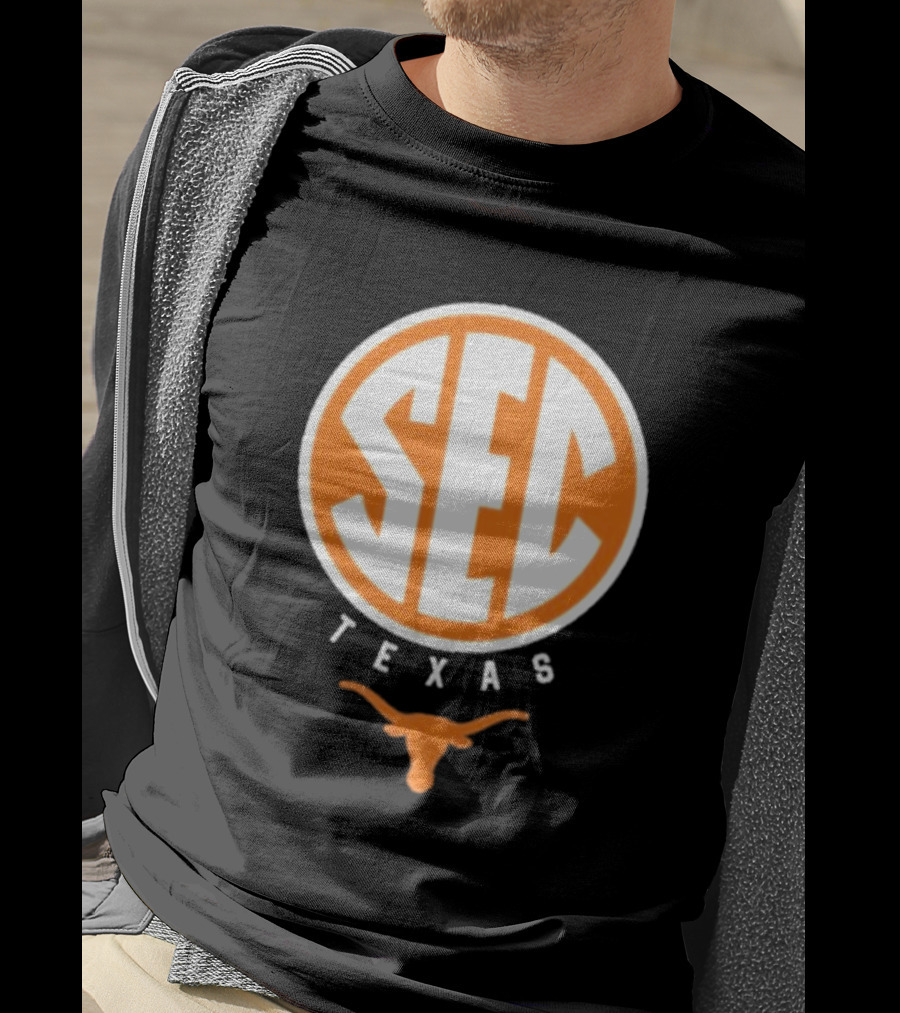 SEC Texas Longhorns Logo Texas Longhorn T-Shirt