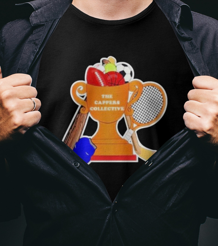 The Cappers Collective Trophy Sport Baseball Boxing Soccer Tennis Hockey Basketball T-Shirt