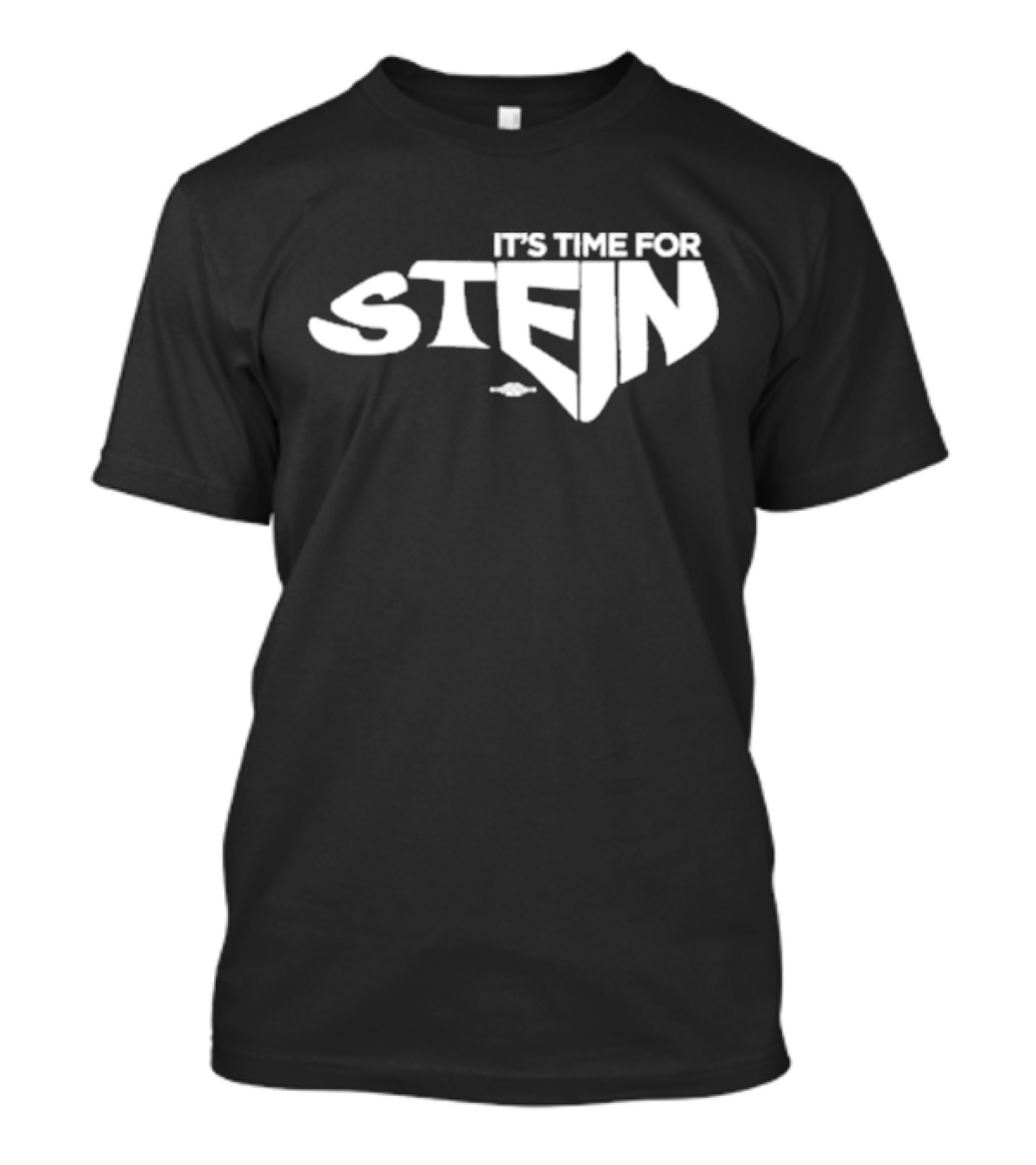 IT’S TIME FOR STEIN Classic Superhero Inspired Bold Lettering T-Shirt