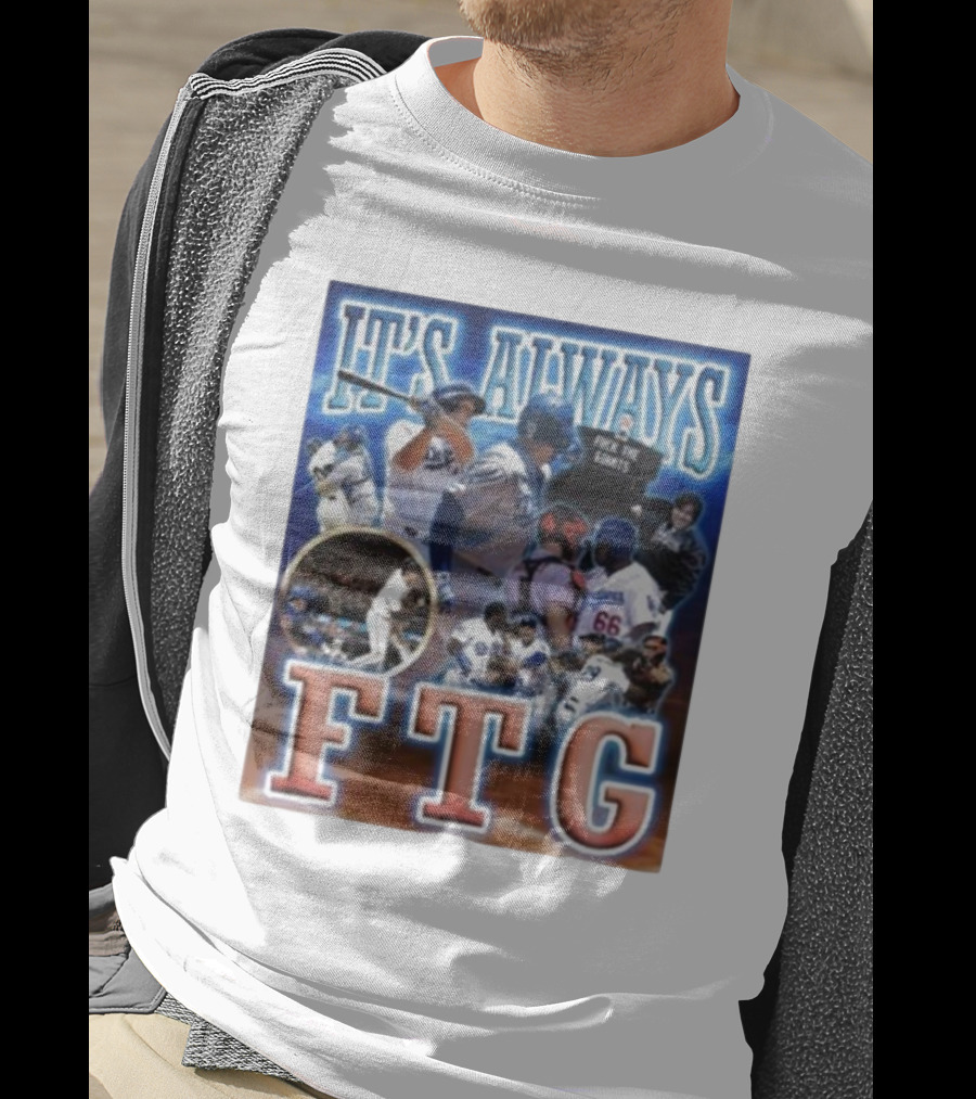 It's Always FTG Dodgers Vs. Giants Baseball Rivalry T-Shirt