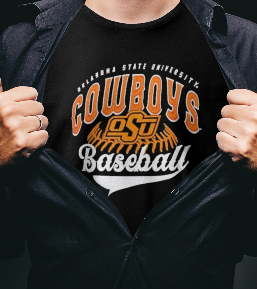 Oklahoma State University Cowboys OSU Baseball T-Shirt
