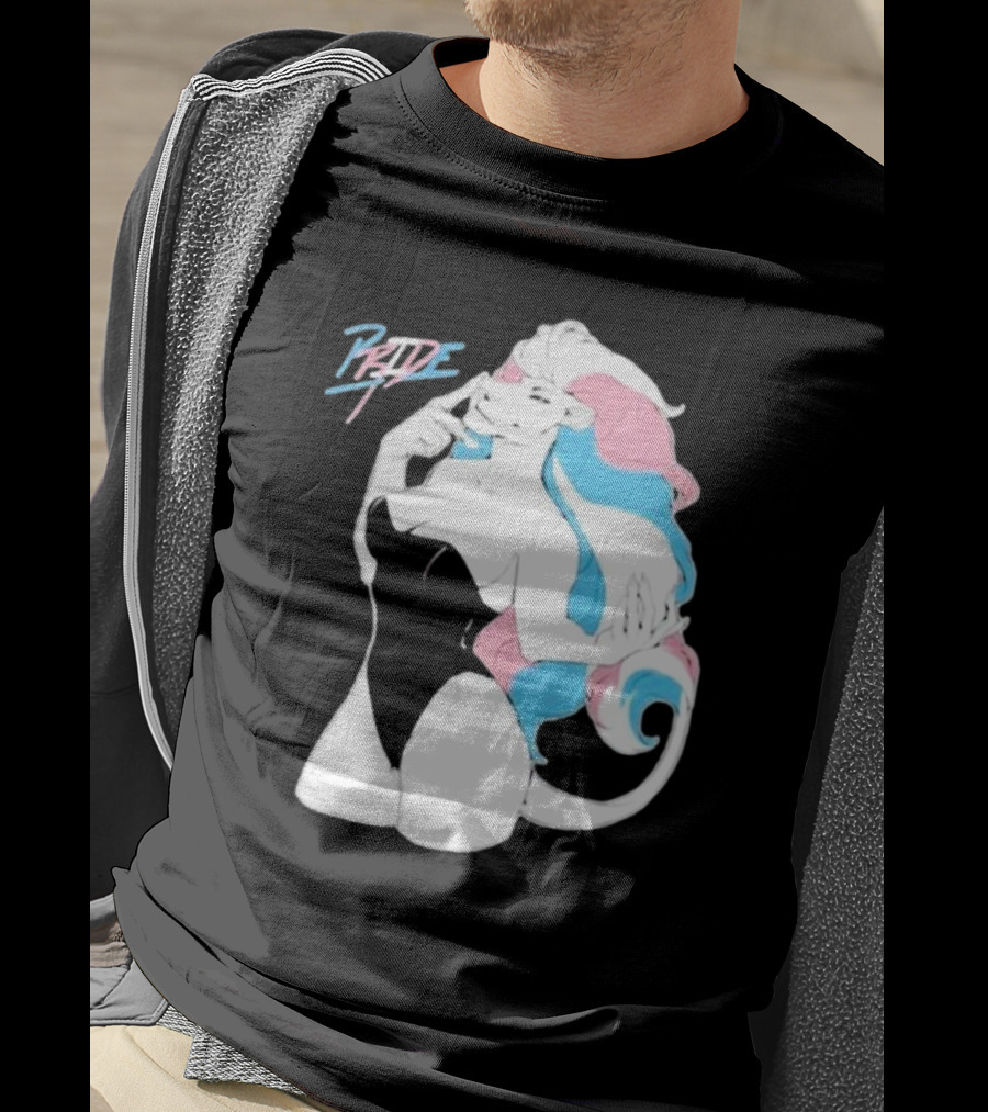 Pride Lioness Trans Flag Colors T-Shirt