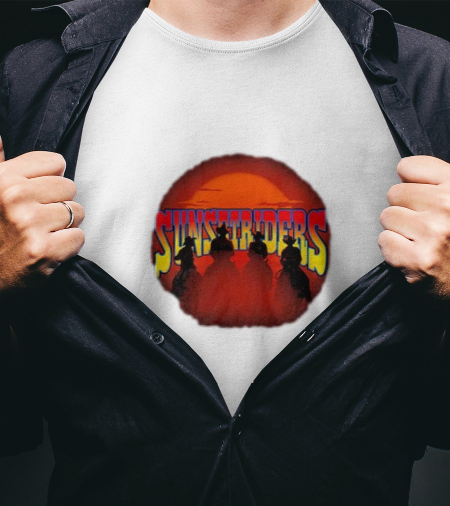 Sunset Riders Shadow Edition Retro Cowboys Game Iconic T-Shirt