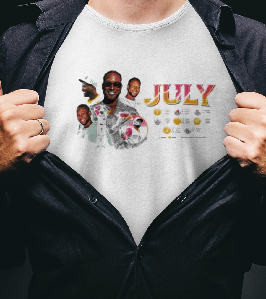 Jurickson Profar July Retro Vibe Baseball Personality T-Shirt