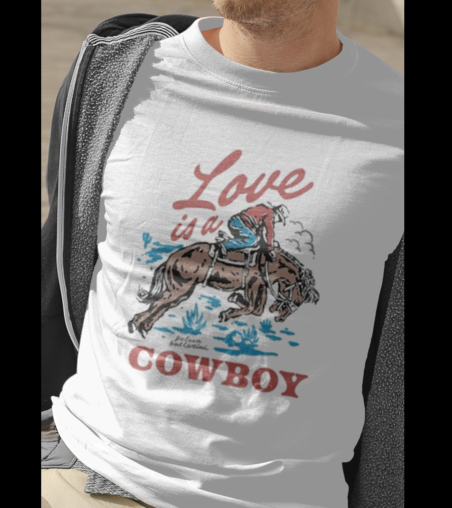Kelsea Ballerini Love Is A Cowboy Vintage Rodeo T-Shirt