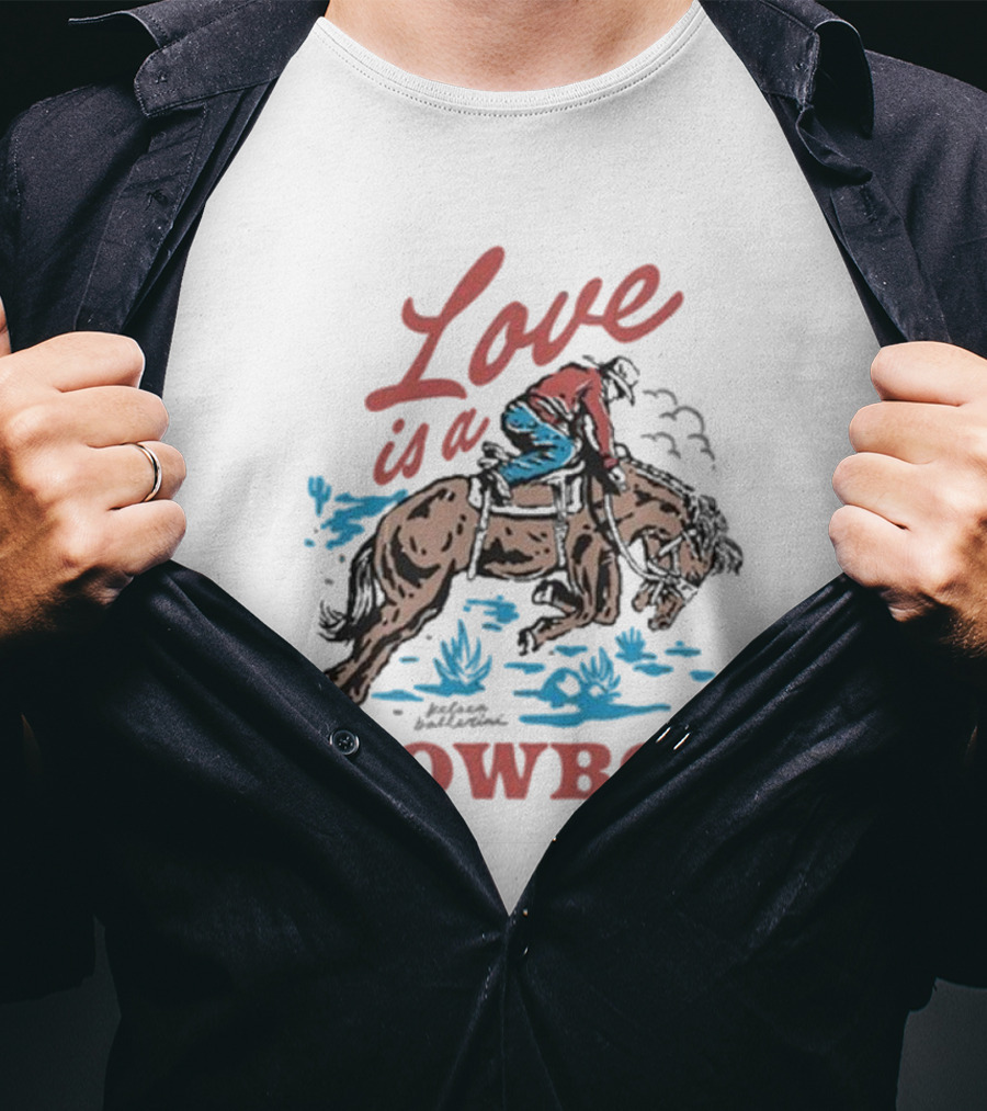 Kelsea Ballerini Love Is A Cowboy Vintage Rodeo T-Shirt