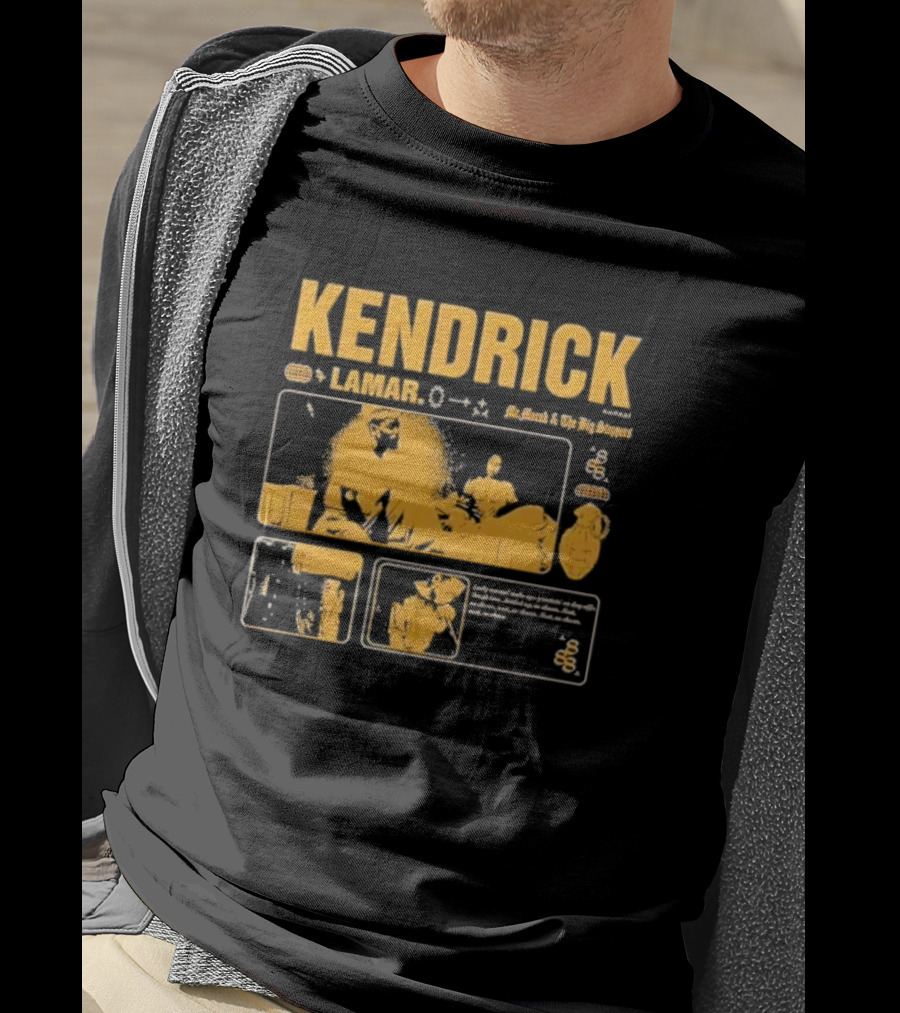 Kendrick Lamar Mr Morale And The Big Steppers Album Cover Graphic T-Shirt