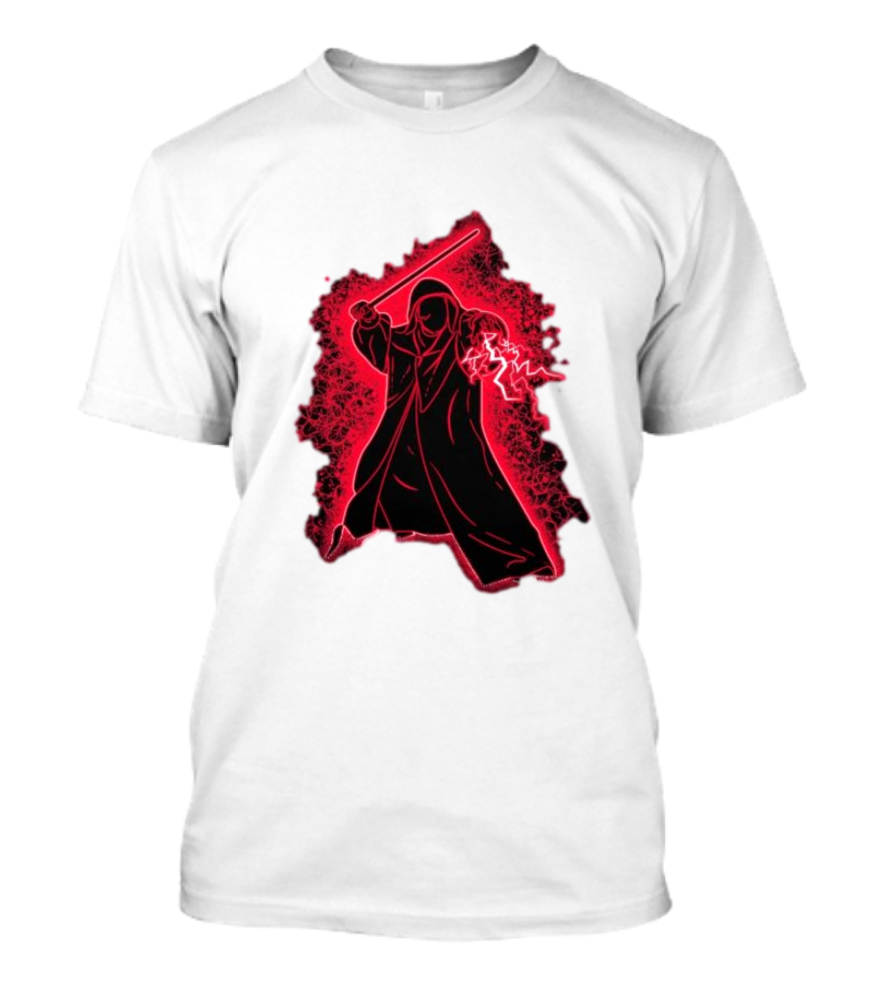 Lord Senator Thunder Dark Force Power Lightsaber Lightning T-Shirt