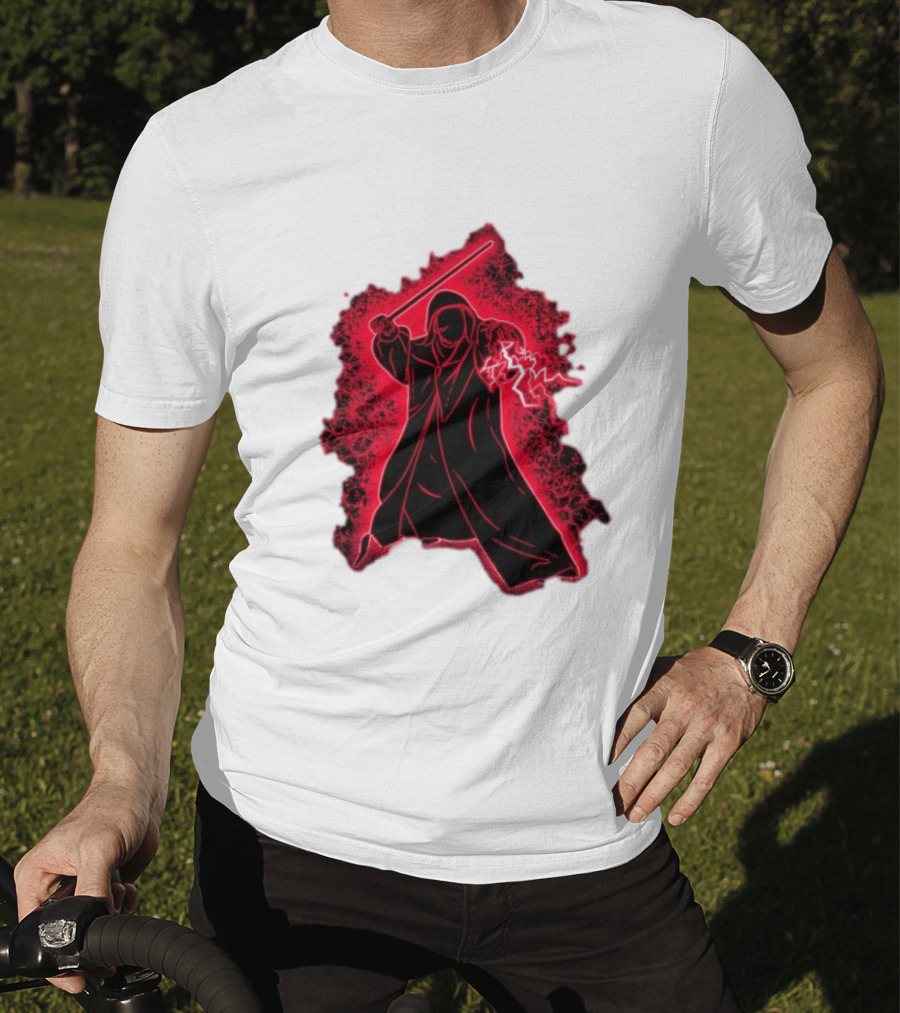 Lord Senator Thunder Dark Force Power Lightsaber Lightning T-Shirt