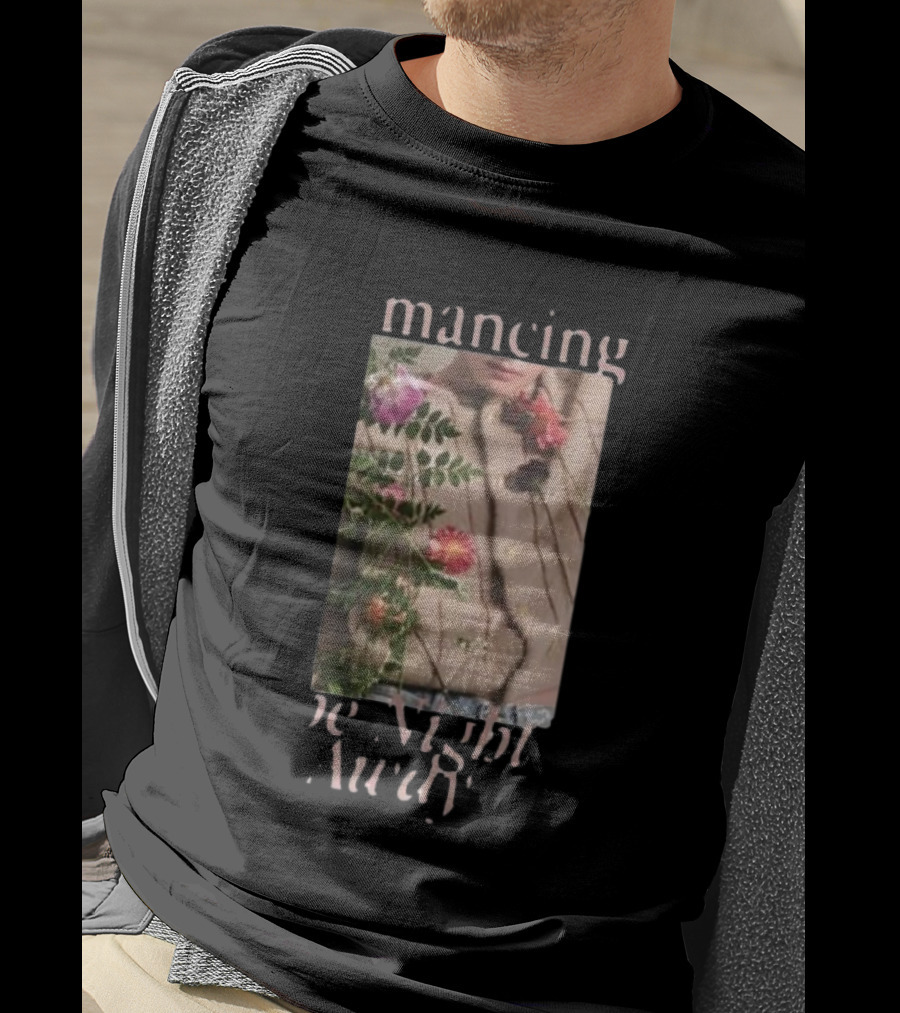 Romancing The Night Away Floral Slow Dancing T-Shirt