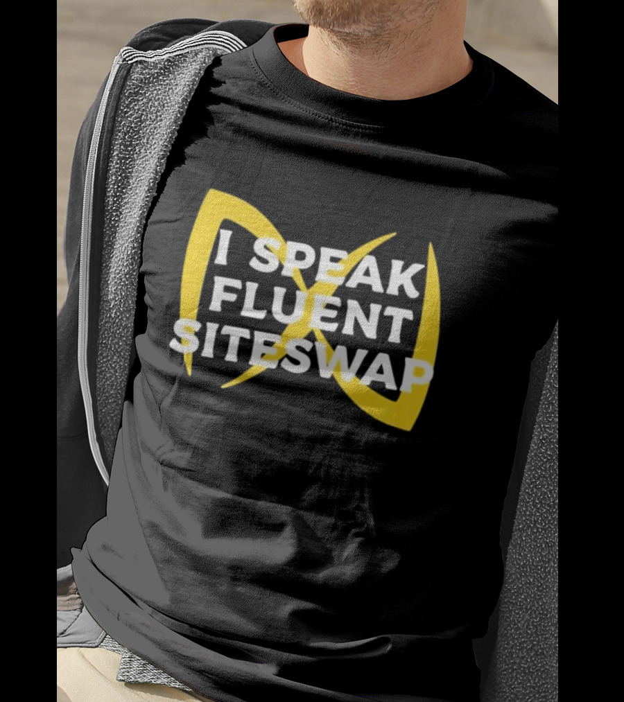 I Speak Fluent Siteswap Diabolo Juggling Pattern Enthusiast T-Shirt