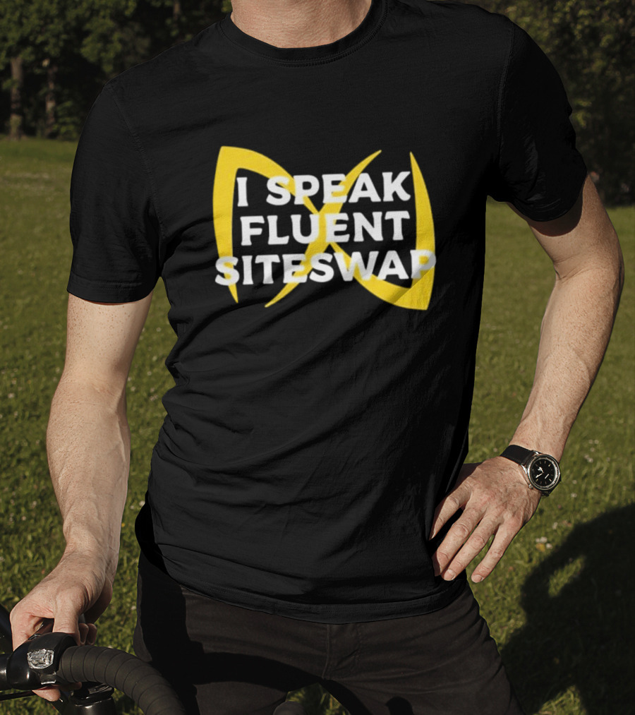 I Speak Fluent Siteswap Diabolo Juggling Pattern Enthusiast T-Shirt