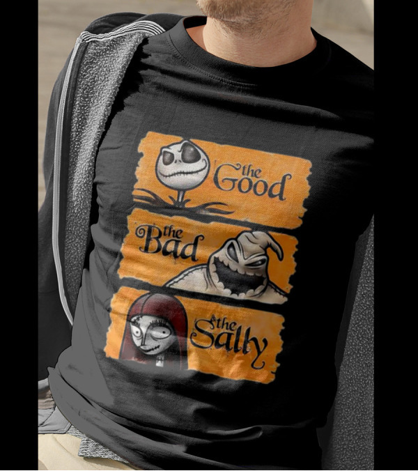 Jack Skellington The Good Oogie Boogie The Bad Sally T-Shirt
