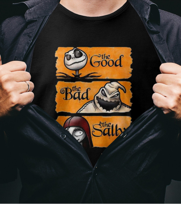 Jack Skellington The Good Oogie Boogie The Bad Sally T-Shirt