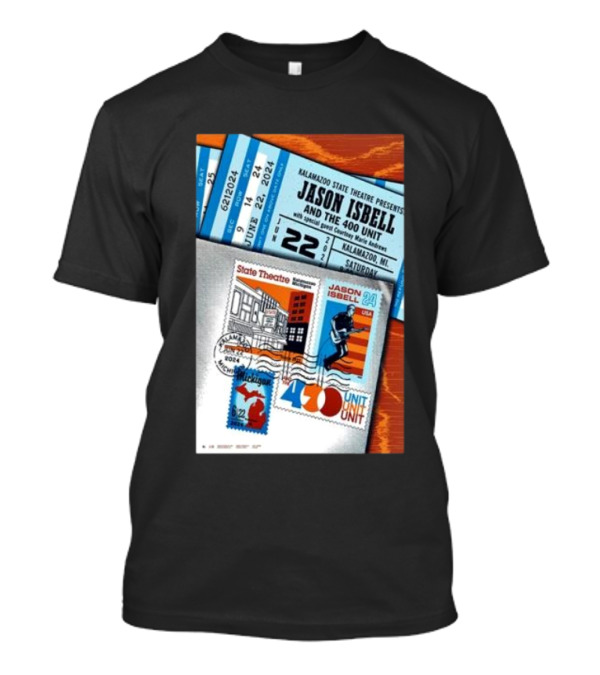 Jason Isbell And The 400 Unit Live At Kalamazoo State Theatre Jun 22 T-Shirt