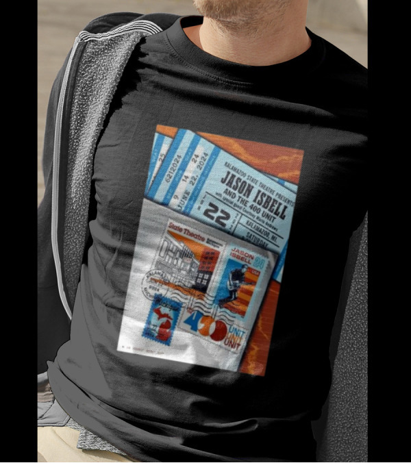 Jason Isbell And The 400 Unit Live At Kalamazoo State Theatre Jun 22 T-Shirt