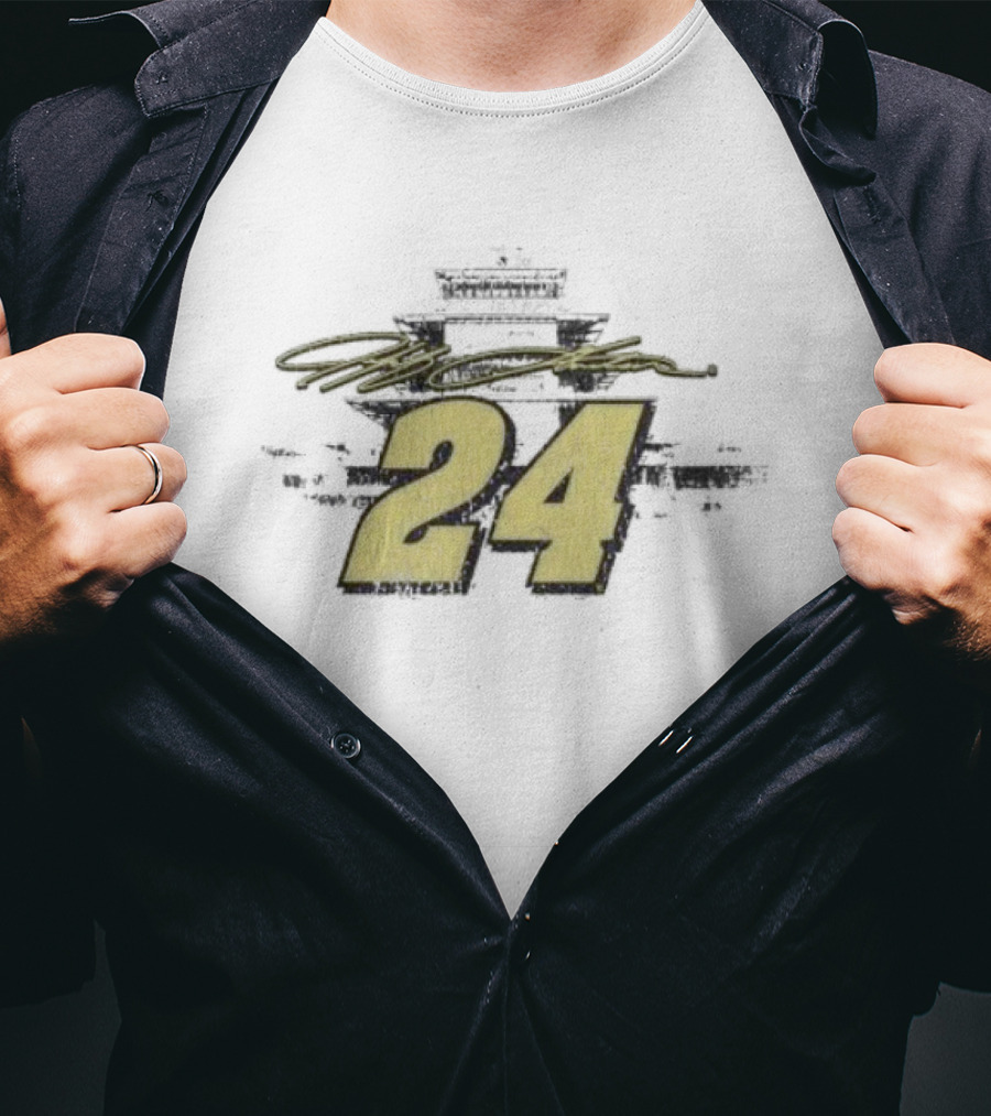 Jeff Gordon Hendrick Motorsports Team Collection 24 1994 Indy Brickyard 400 Winner T-Shirt