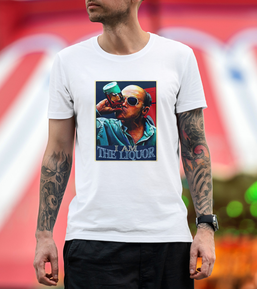Jim Lahey I Am The Liquor Drinking Image T-Shirt