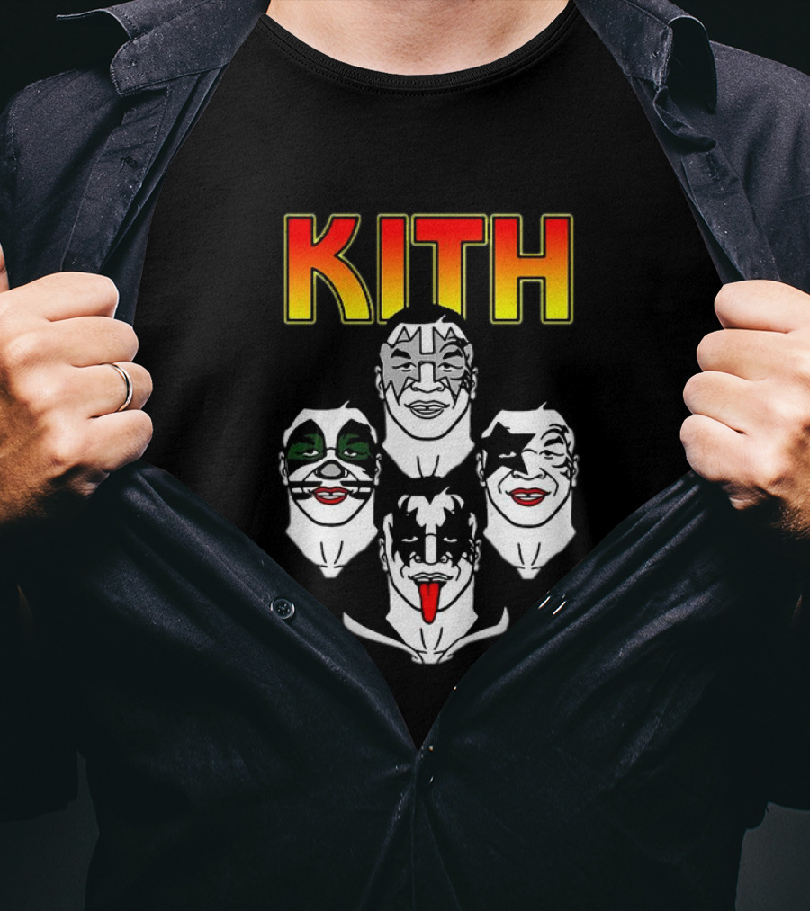 Kith Mike Tyson Kiss Face Paint T-Shirt