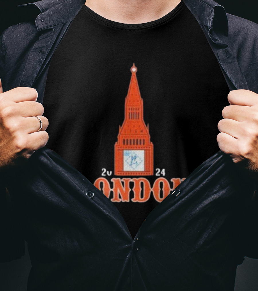 London Dp 2u Big Ben Clock Graphic T-Shirt