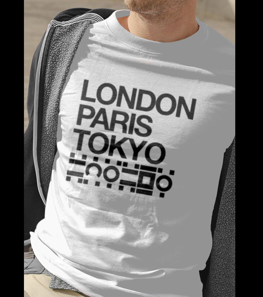 LONDON PARIS TOKYO KRAKOA X-Men Quiet Council Kryptonian Language T-Shirt