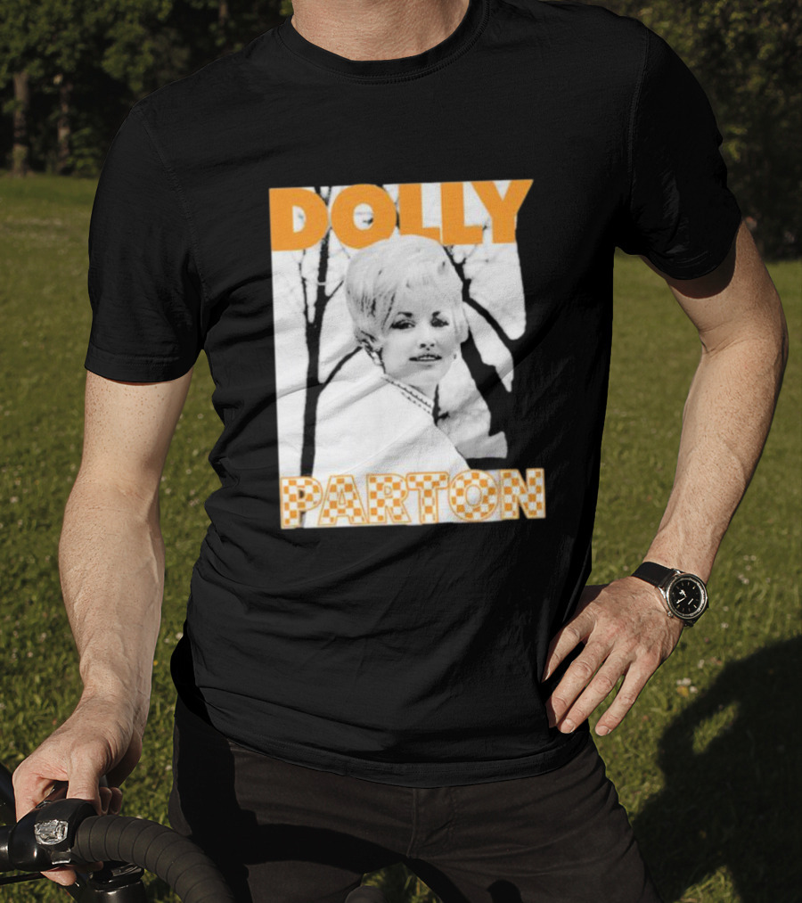 Dolly Parton Retro Black And White Tennessee T-Shirt