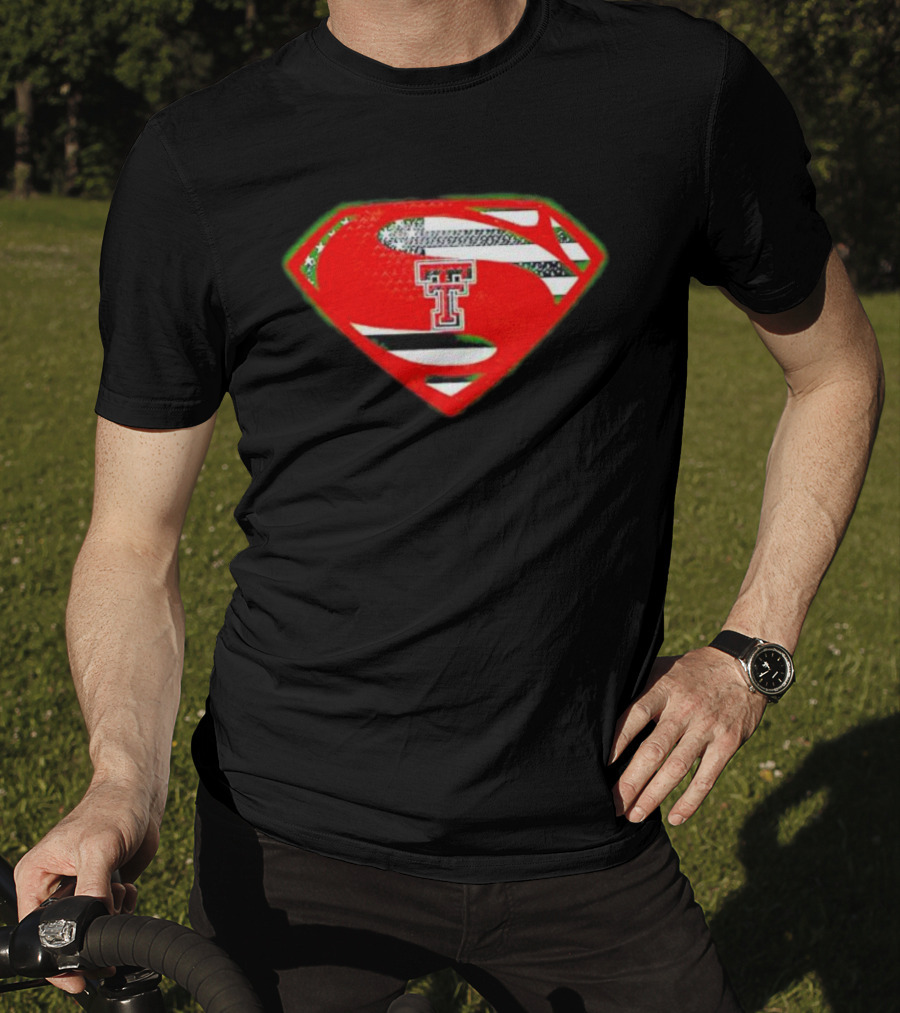 Texas Tech Red Raiders TT Superman T-Shirt