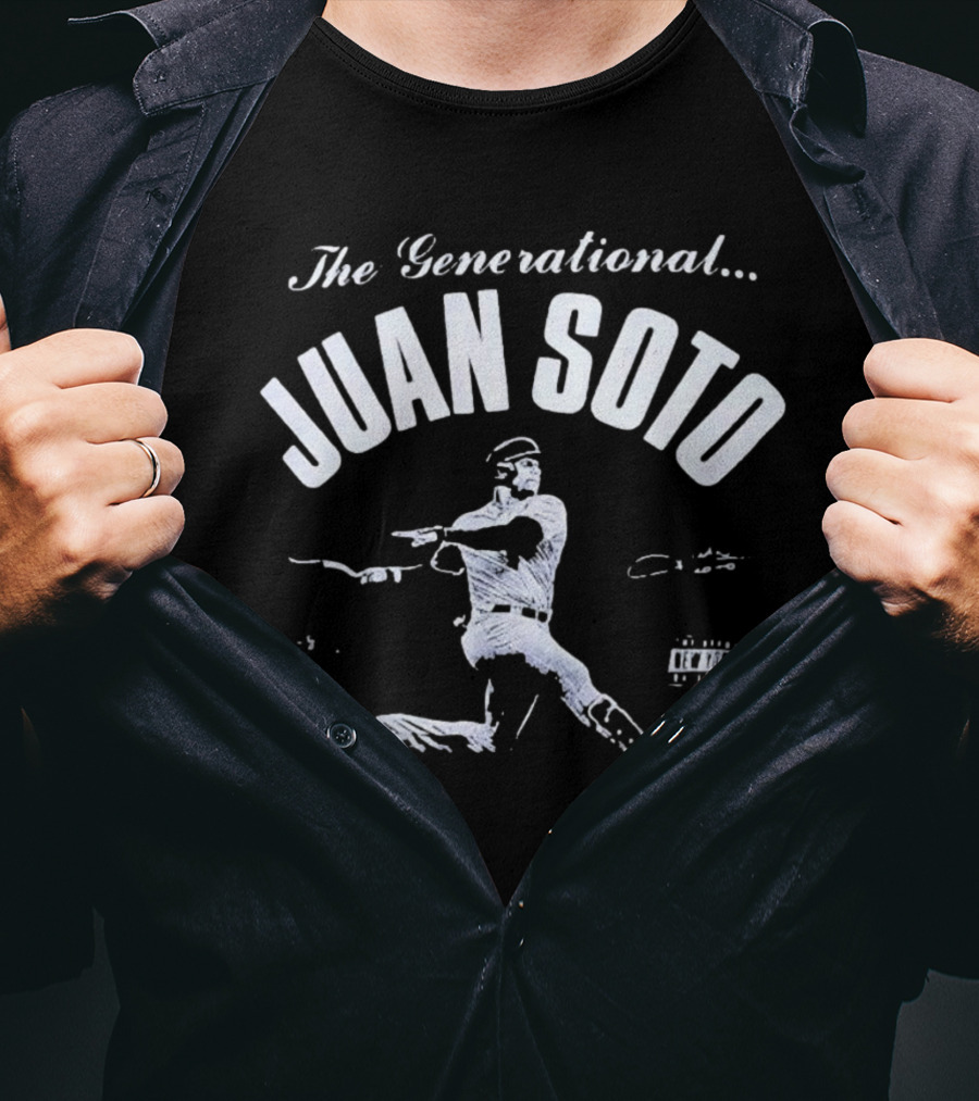 The Generational Juan Soto Baseball Swing T-Shirt