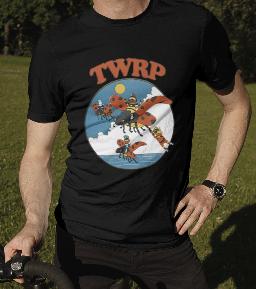 TWRP Band Riding Giant Ladybugs Under The Sun T-Shirt