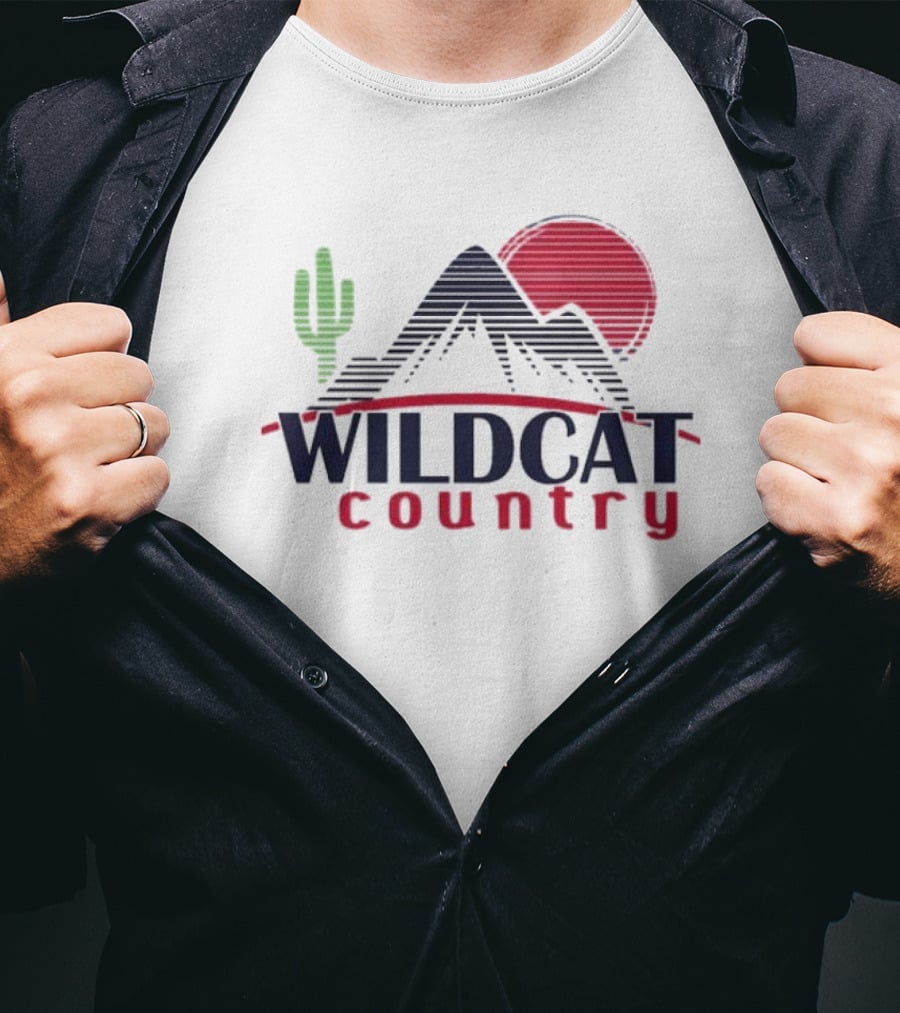 Wildcat Country Desert Sunset Japan T-Shirt