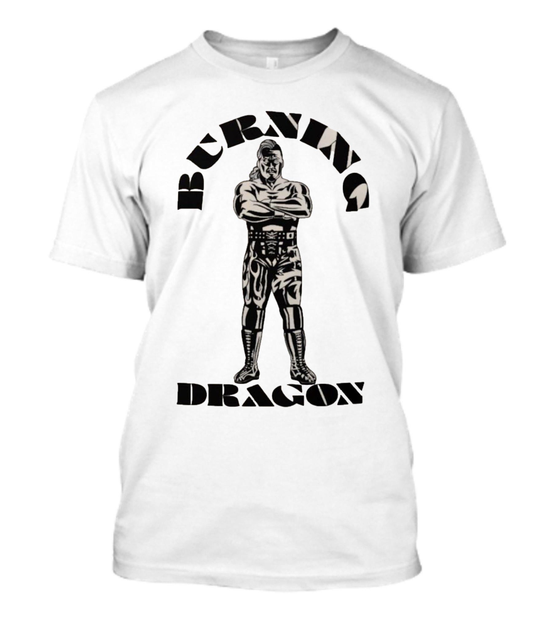 Burning Dragon Shingo Takagi Wrestling T-Shirt