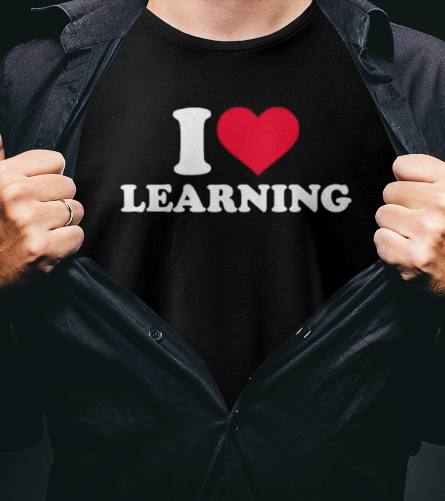 Skillcast Group I Love Heart Learning T-Shirt